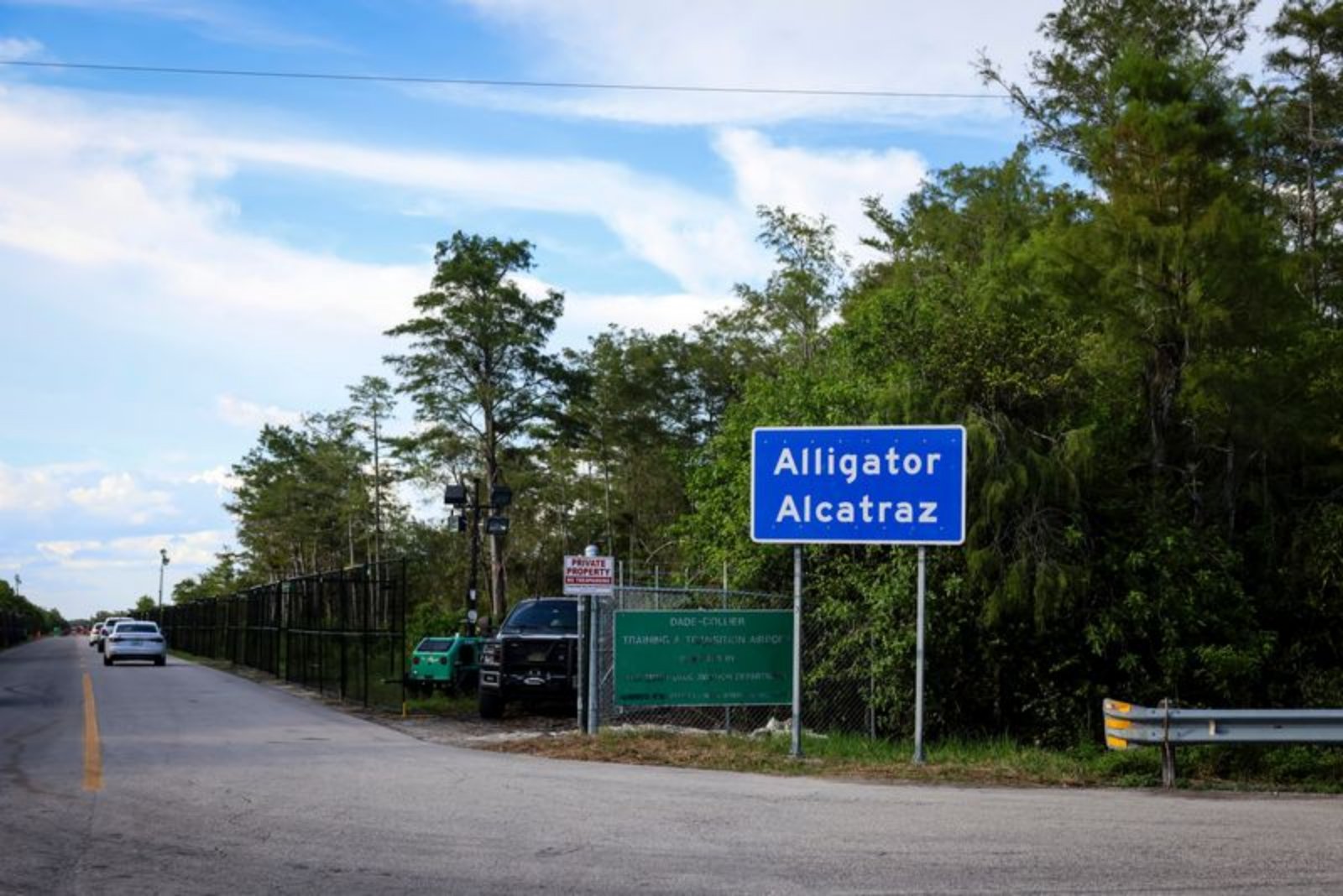 Florida signals closure of 'Alligator Alcatraz' migrant detention site, vendors told