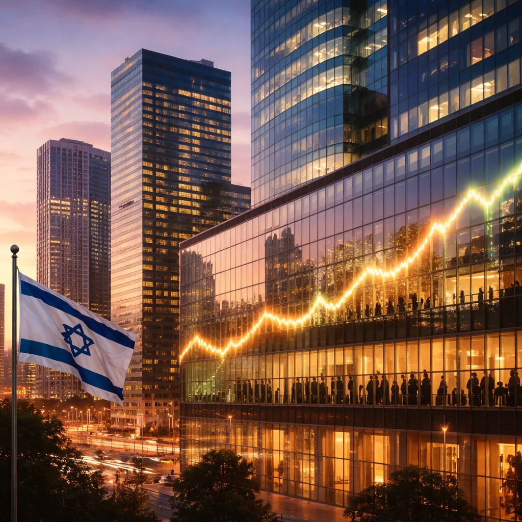 Tel Aviv Stocks Close Higher as Oil & Gas, Real Estate and Banks Lead Gains