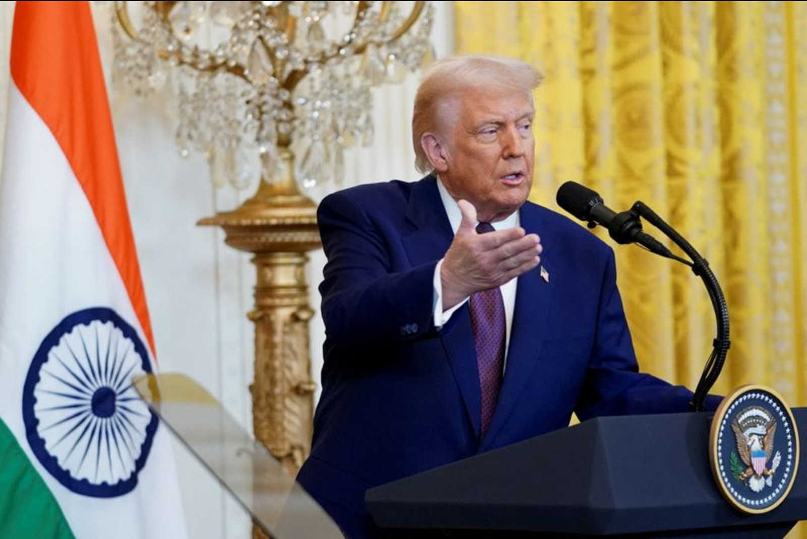 India Rebukes Trump for Amplifying 'Hellhole' Remark on Birthright Citizenship