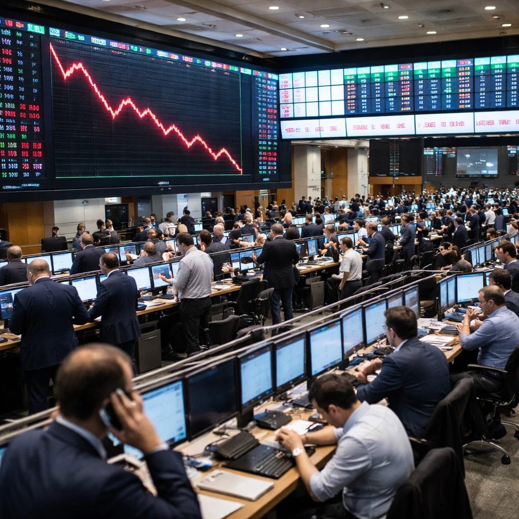 Brazil equities fall as Bovespa posts 1-month low; heavy losses in select names