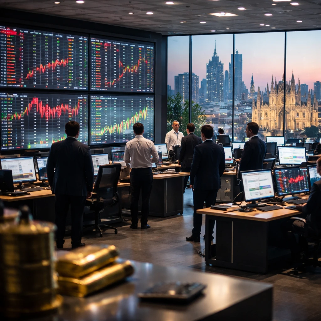 Milan Stocks Retreat as Utilities, Travel & Leisure and Tech Weigh on Index