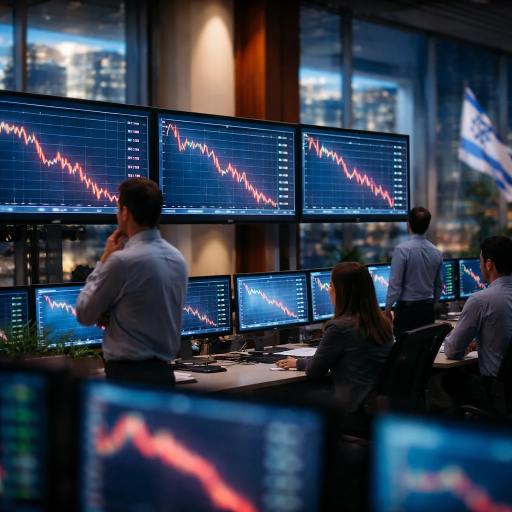 Tel Aviv Stocks Slip as Biomed, Communication and Tech Lead Losses; TA 35 Down 0.63%