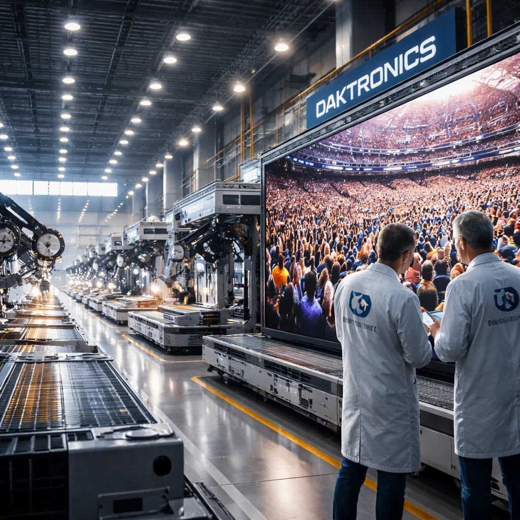 Daktronics: MicroLED Mass-Transfer Deal Can Drive a Mid-Term Re-rate