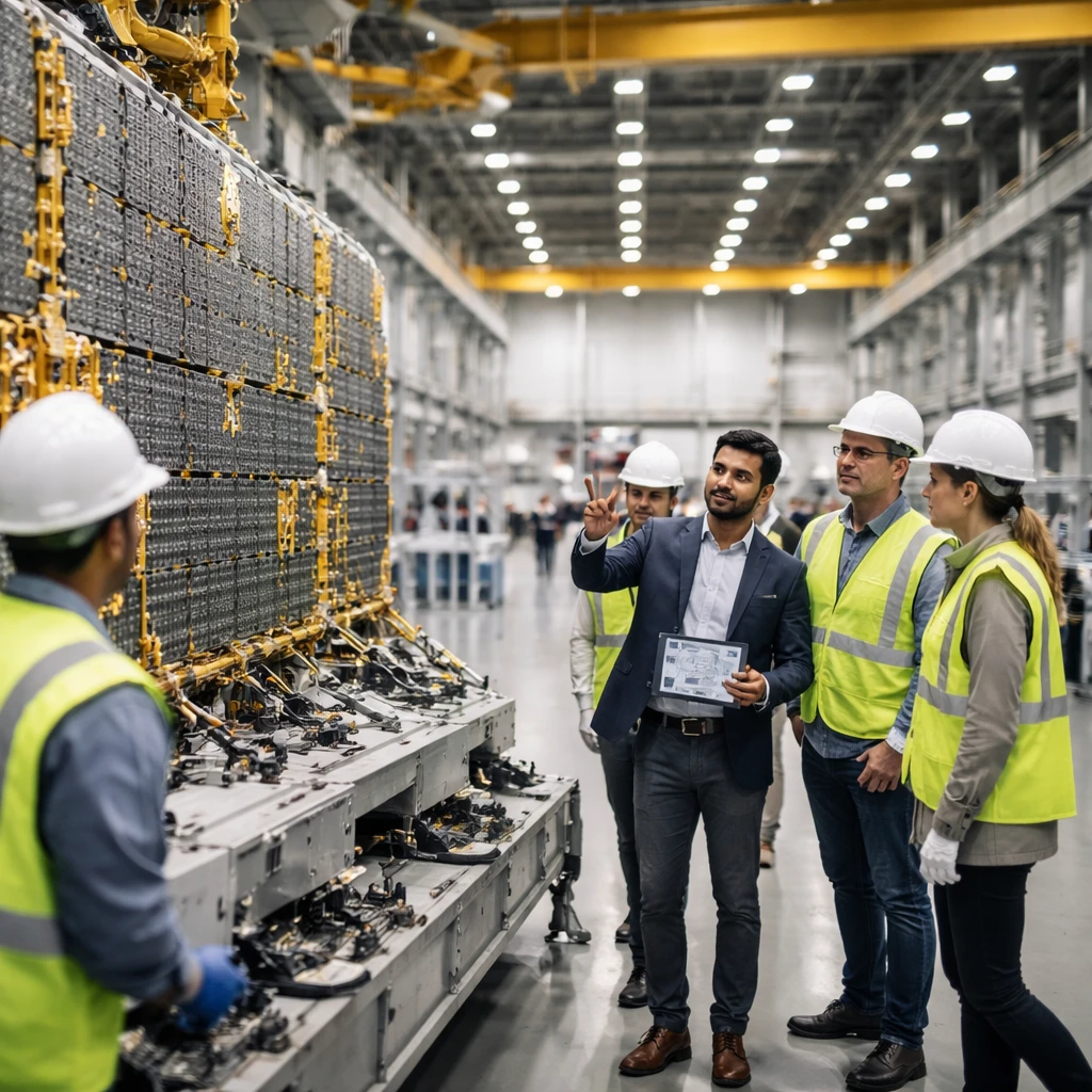 AST SpaceMobile Shares Jump After Meta Executive Tours Satellite Facility