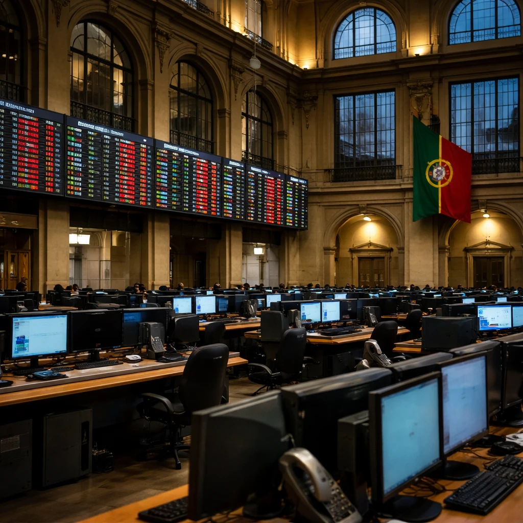 Portugal’s PSI Drops Over 2% as Industrials, Telecoms and Financials Drive Declines