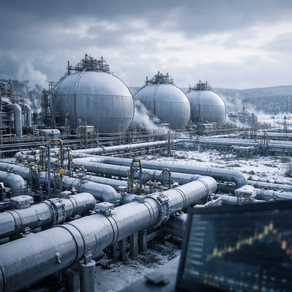 Dutch Gas Futures Gain as Low Storage and Cold Spell Tighten Market