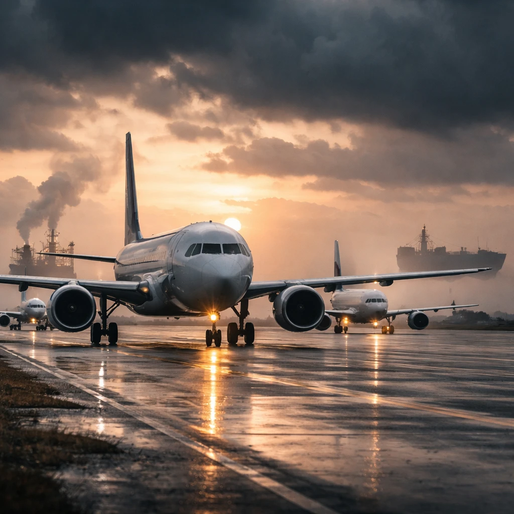 Asian Carrier Stocks Slide as Iran Strikes and Oil Surge Weigh on Travel Demand