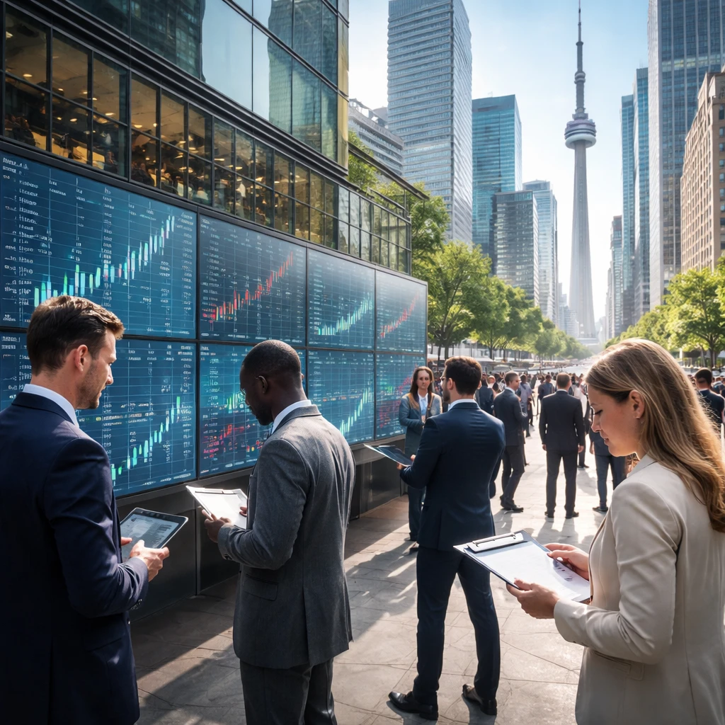Toronto Stocks Close Higher; S&P/TSX Composite Reaches New Record