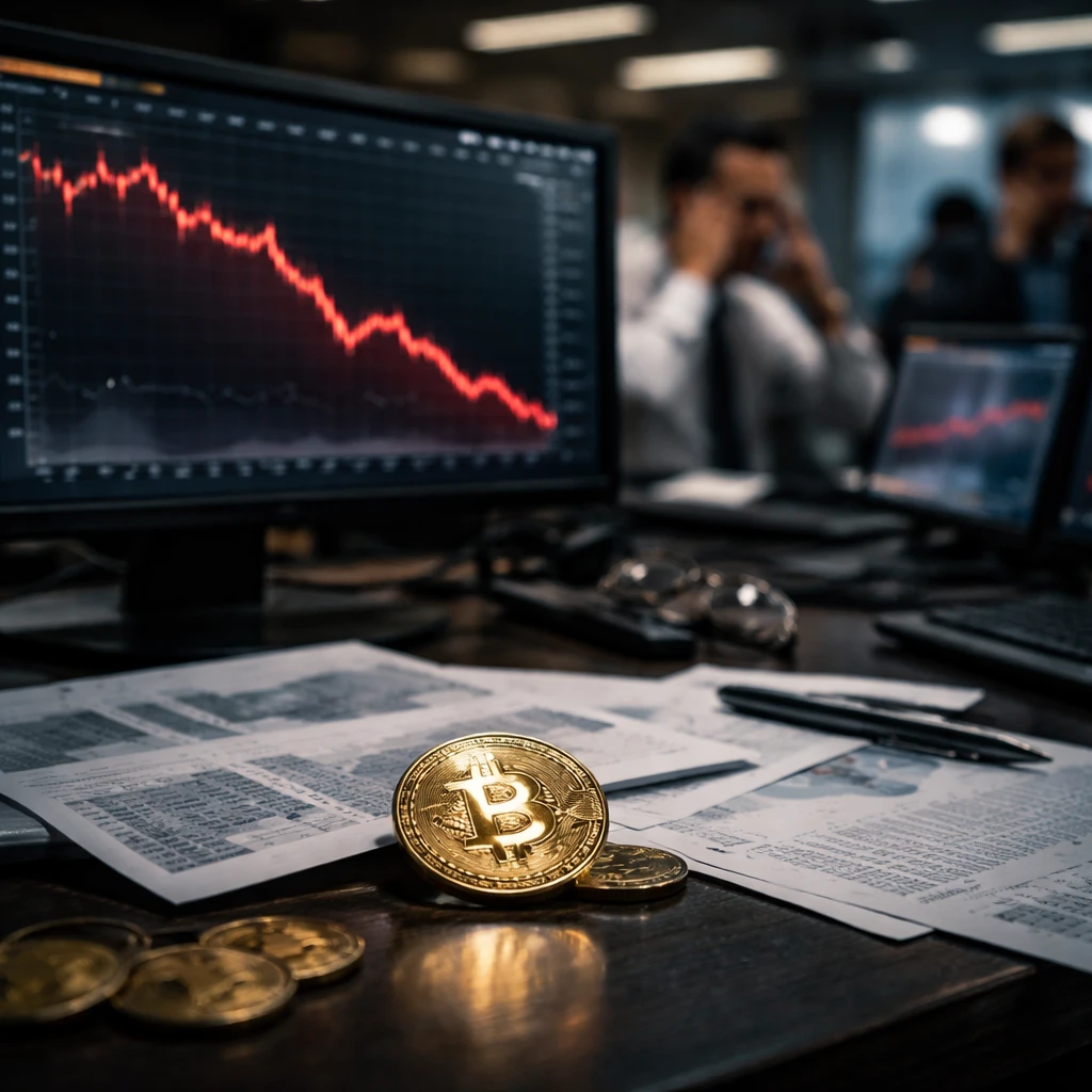 Crypto slump drags down firms holding digital assets on their balance sheets