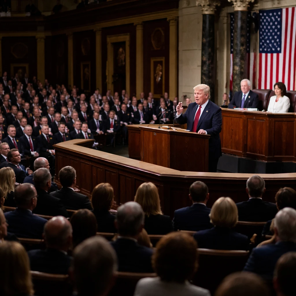 Trump to Emphasize Economic Strength, Cost-Reduction Measures in State of the Union