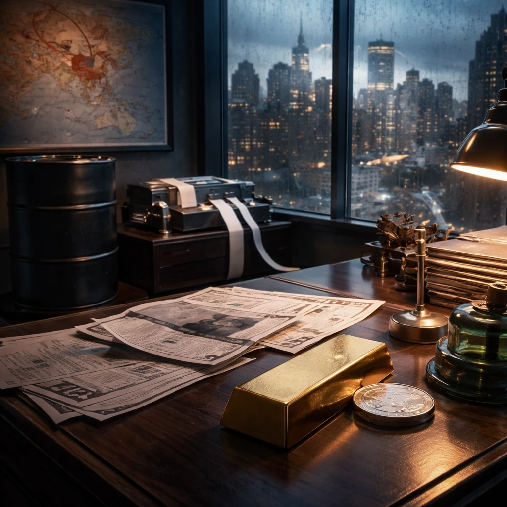 Closing Tape: Oil bid, dollar firm, and the S&P slips anyway