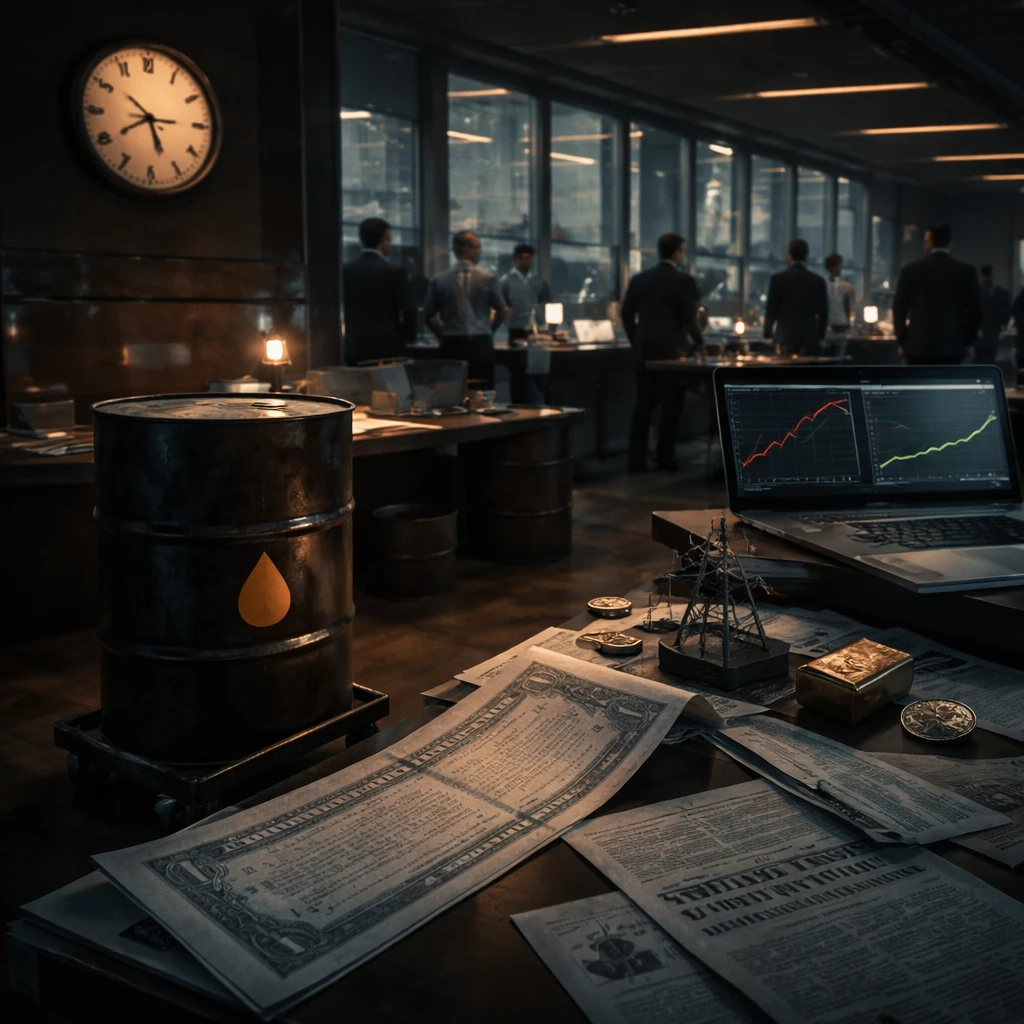 Closing Tape: Oil Up, Stocks Down, Bonds Flinch. The Market Prices the War, Not the Words.