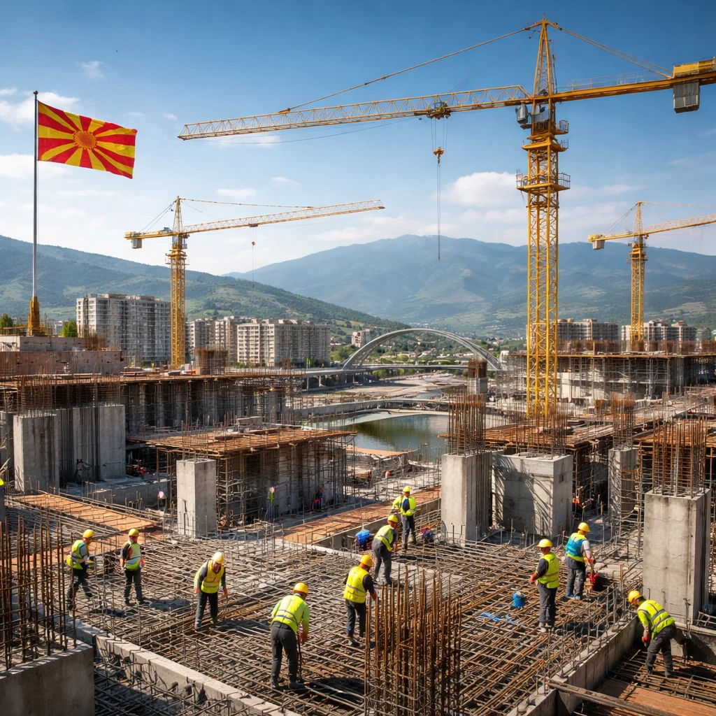 S&P Global Maintains Stable Credit Ratings for North Macedonia amid Steady Economic Outlook