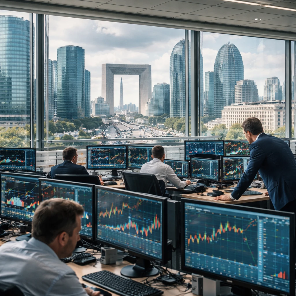 Paris Stocks Close Higher; CAC 40 Advances on Strength in Energy, Utilities and Financials