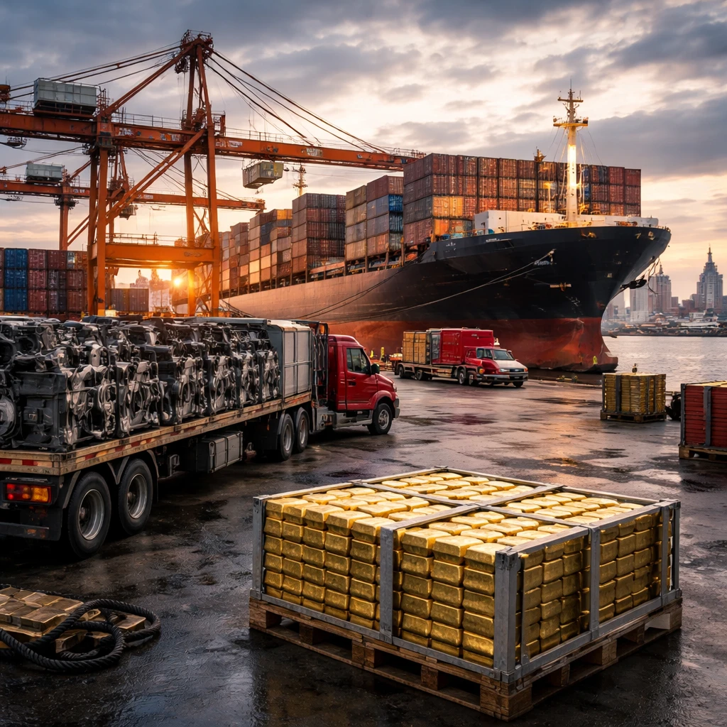 Canada’s February trade shortfall widens as gold imports push imports to record high