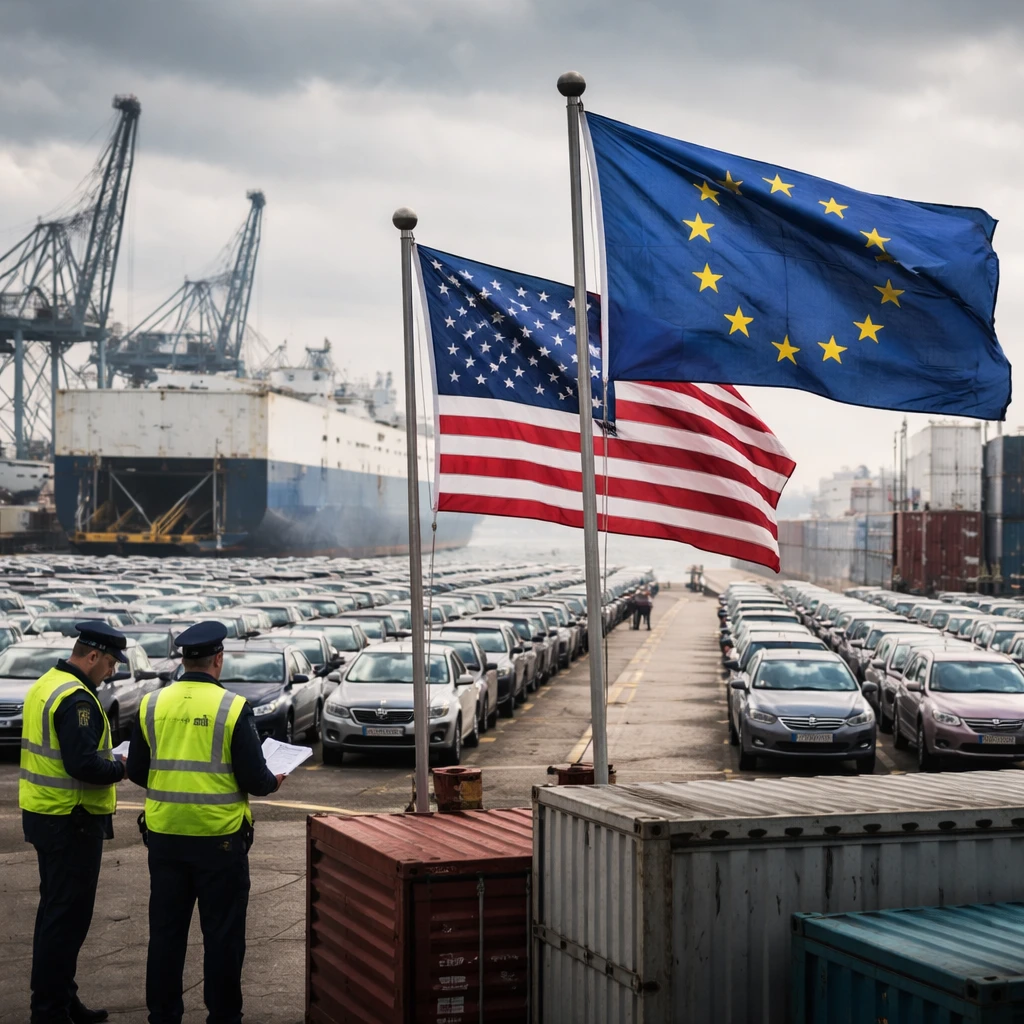 EU Pushes to Finalize Its Part of US Trade Pact to Avert 25% Auto Tariff