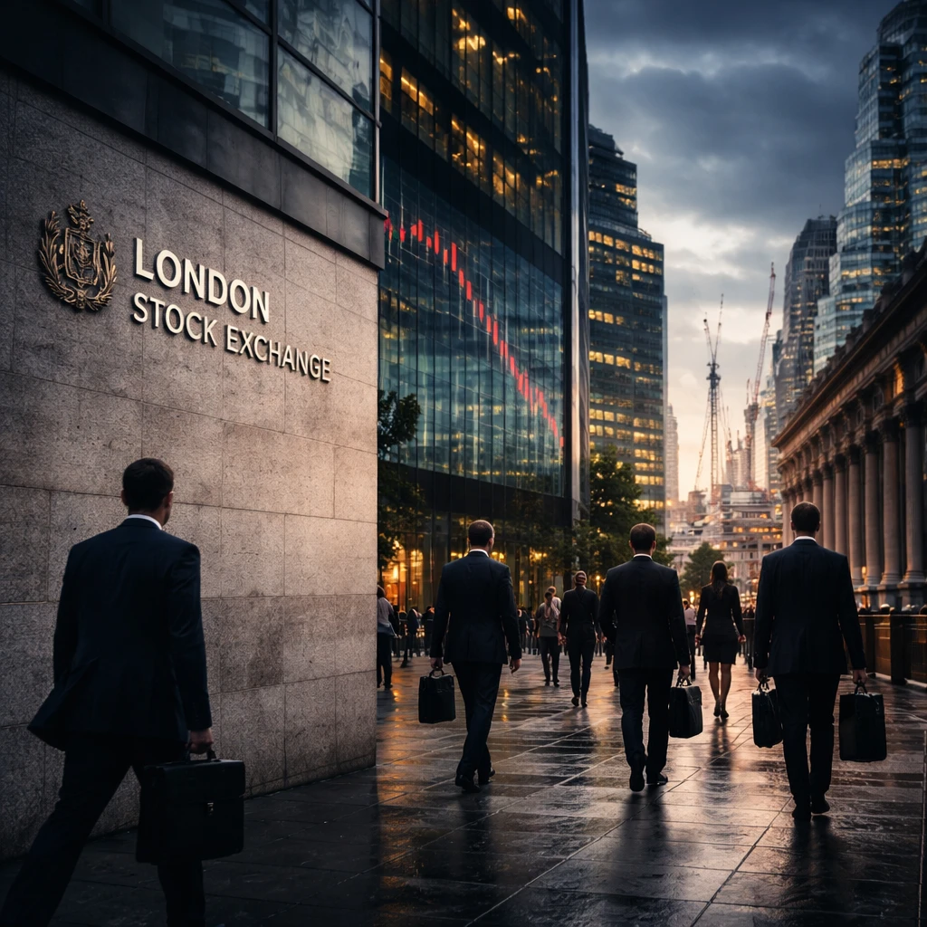 London Stocks Close Lower as Mining, Auto Parts and Support Services Weigh on Index