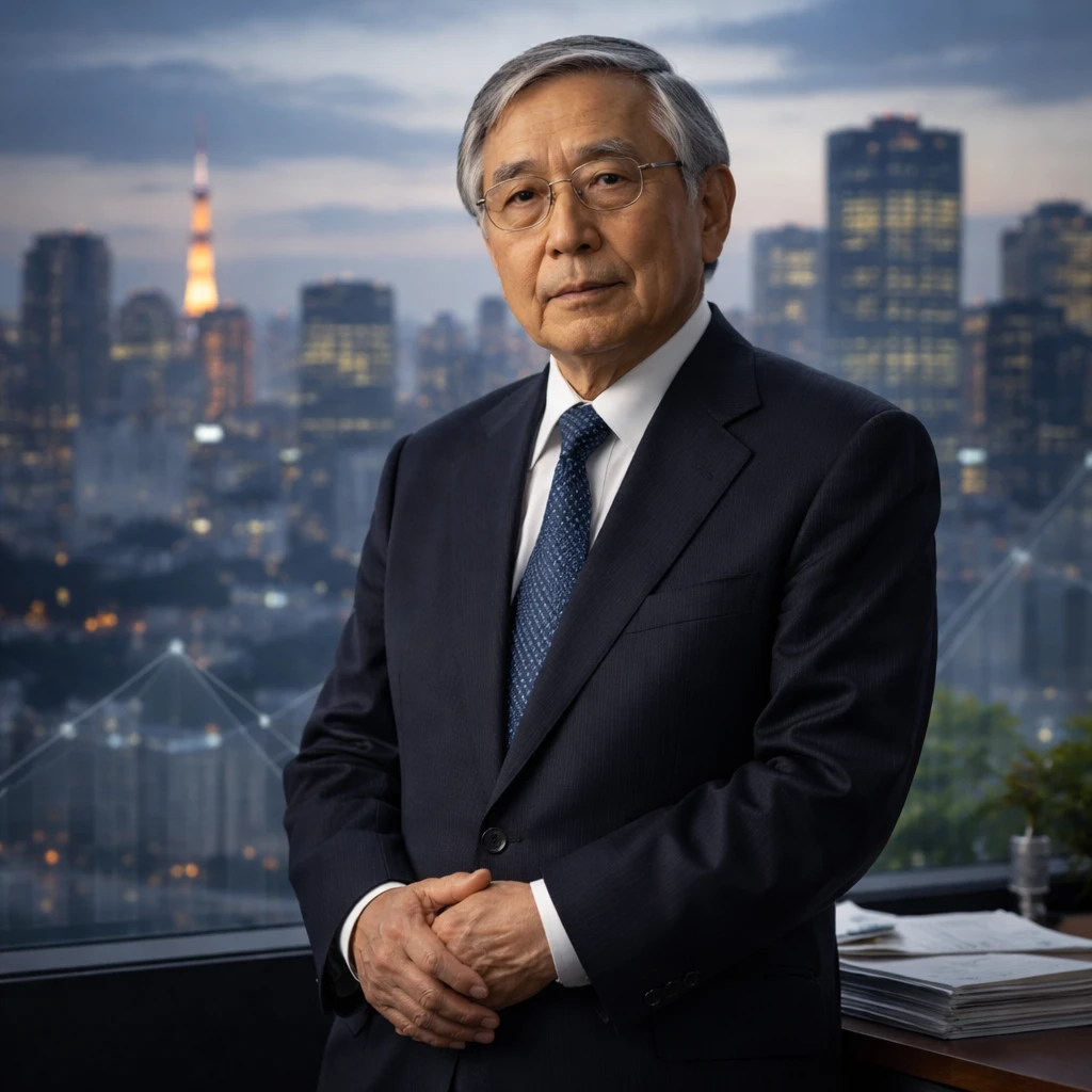 Kuroda Urges Continued Rate Increases and Tighter Fiscal Stance as Economy Strengthens