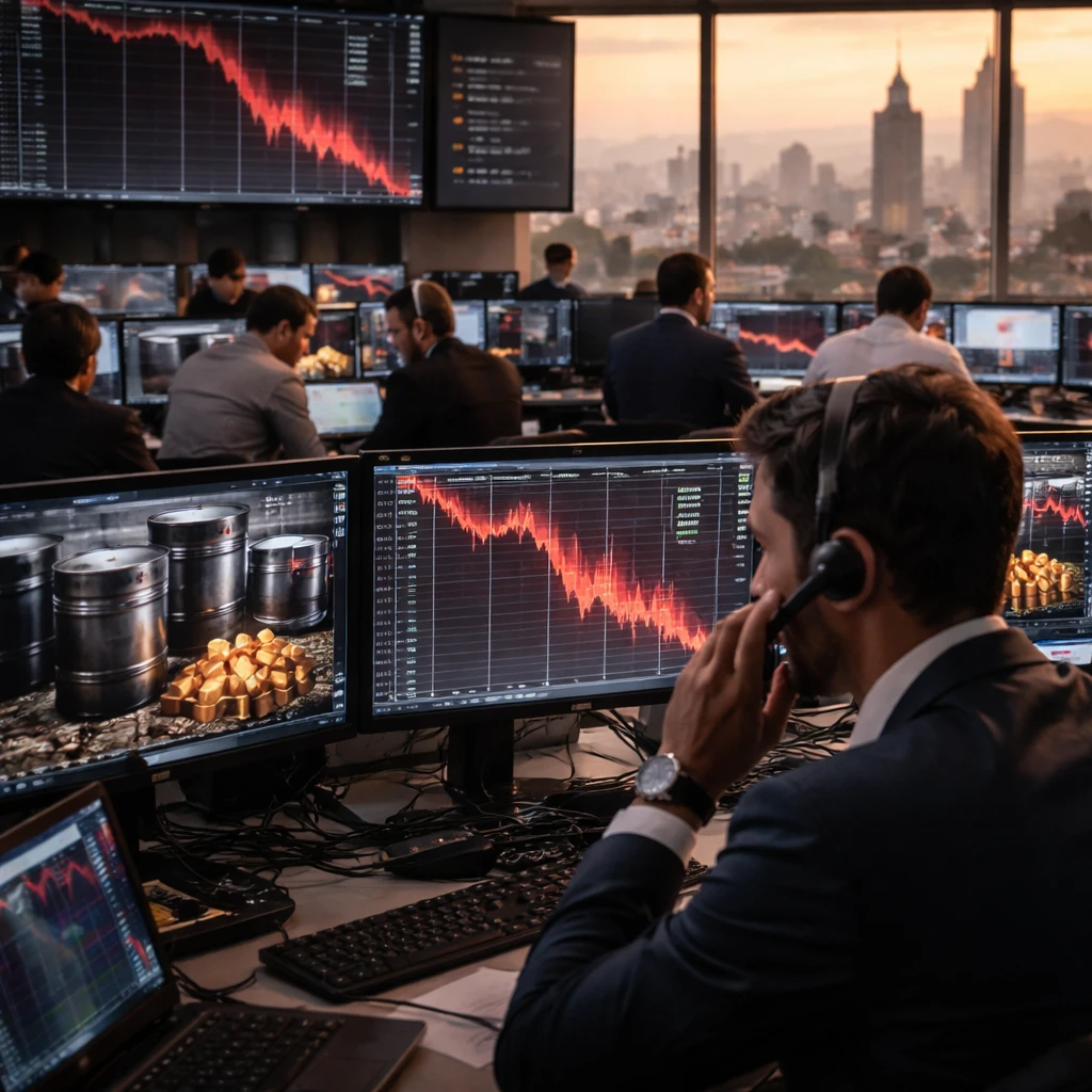 Mexican Equities Slide as S&P/BMV IPC Drops 1.54% to One-Month Low