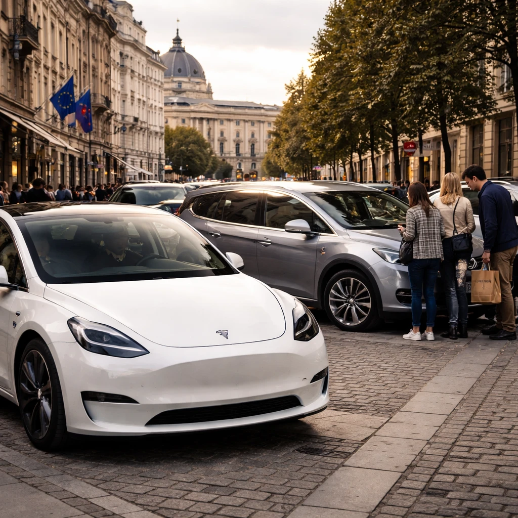 Tesla's European Deliveries Drop Nearly 27% in 2025 as BYD Narrows the Gap
