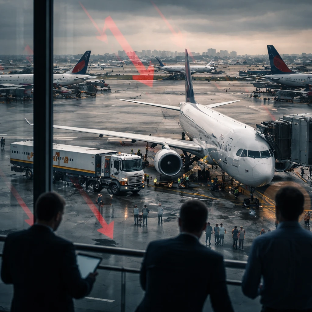 Airline Shares Slide as Jet Fuel Costs Rise