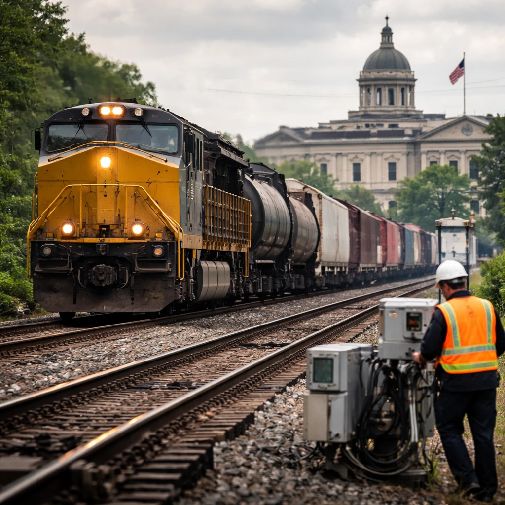 Railroad Trade Group Files Federal Suit to Block New Jersey Safety Measure