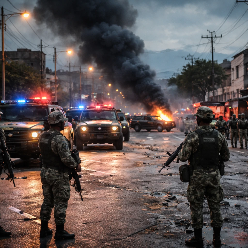 Violence Erupts After Capture and Death of Jalisco Cartel Leader; 25 National Guard Members Killed