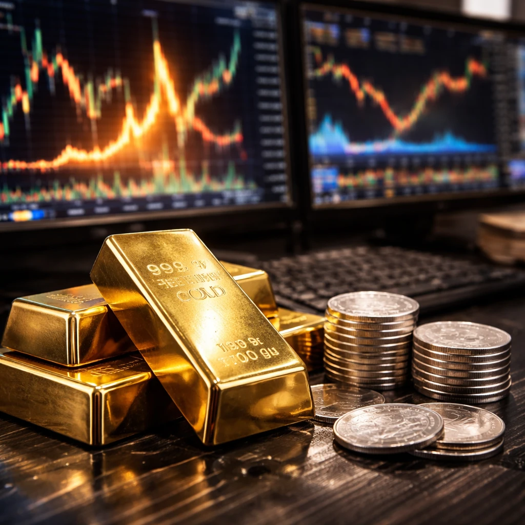 UBS Recommends Selling Downside Protection on Gold and Silver as Volatility Rises