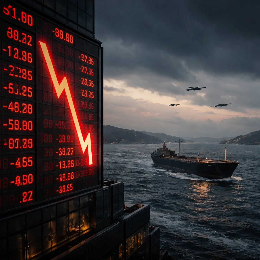 Wall Street Futures Drop More Than 1% After Weekend U.S.-Iran Escalation