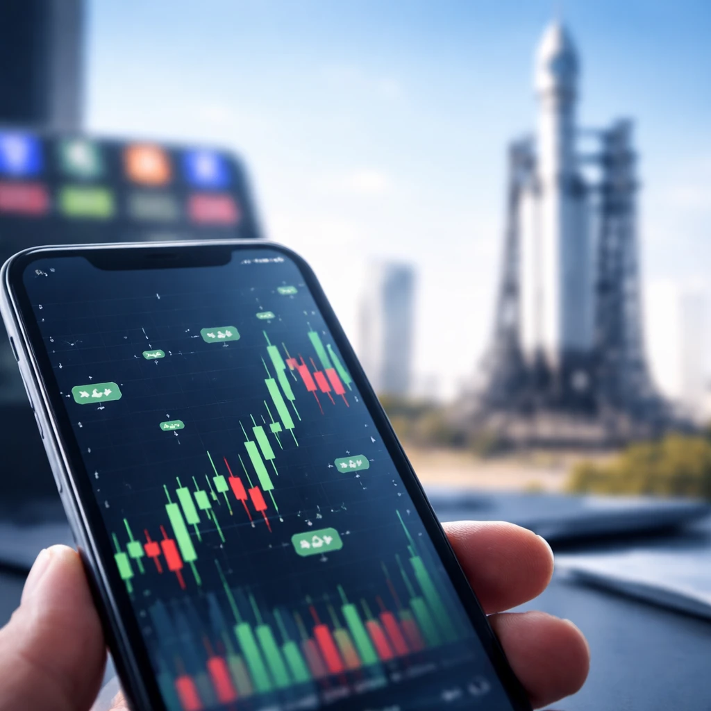 Robinhood Shares Slip After Reports ETrade May Lead SpaceX IPO Retail Allocation