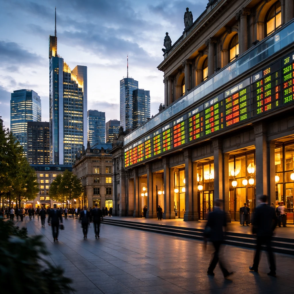 Mixed Close in German Markets as DAX Inches Lower; MDAX Suffers Larger Drop