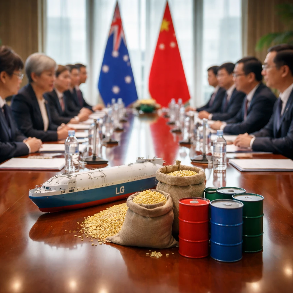 Australia Highlights Mutual Energy Dependence with China to Safeguard Commodity Flows