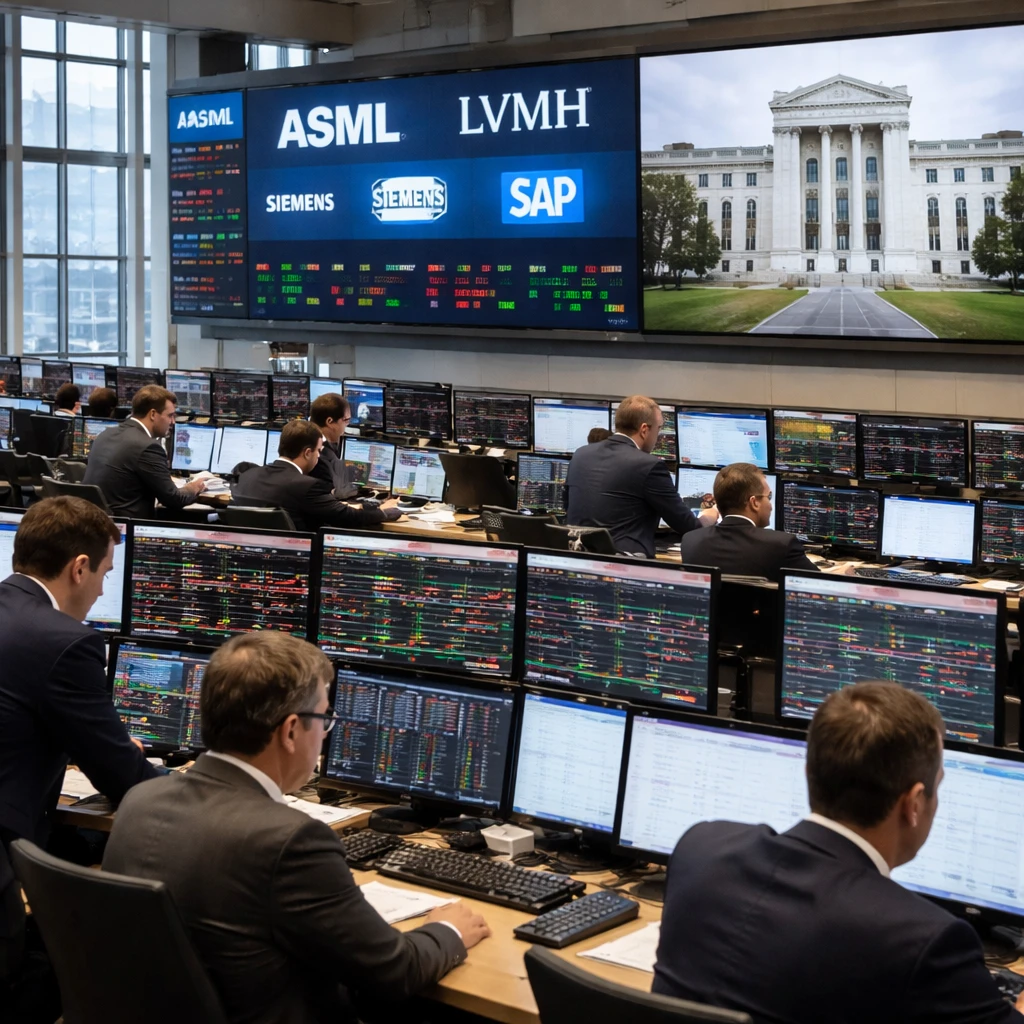 European Stocks Slip as Markets Weigh Fed Decision and a Wave of Corporate Results