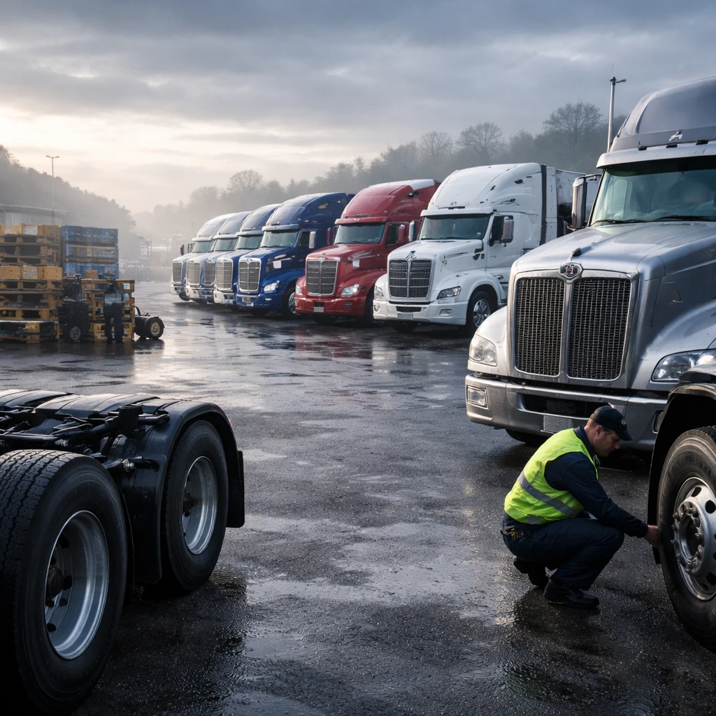 PACCAR revenue slides as new truck orders remain muted