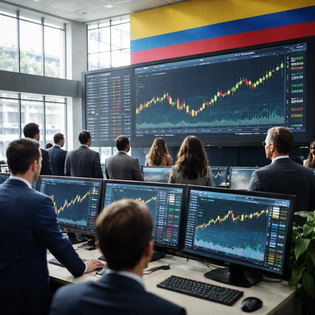 Colombian stocks tick higher as COLCAP gains 0.43%; Industrials, Services and Agriculture lead advance