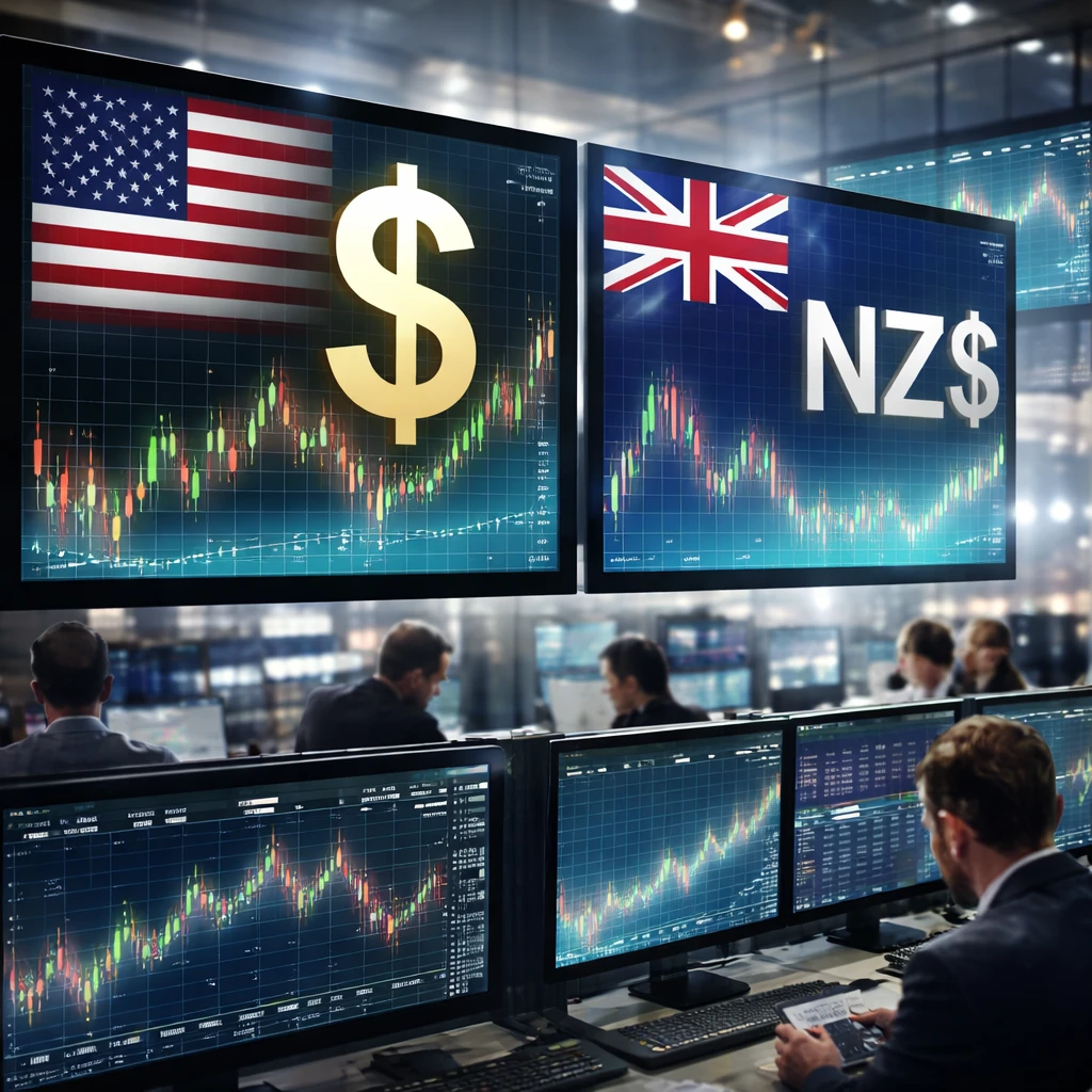 Bank of America Predicts Downward Pressure on NZD/USD Amid USD Strength and Anticipated RBNZ Rate Reduction