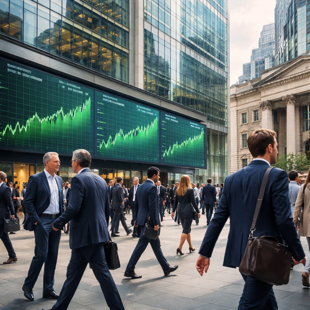 UK markets climb as Trump signals easing of Middle East tensions; pound above $1.34