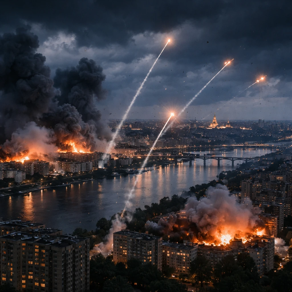 Intensified Drone Assaults Target Kyiv and Kharkiv Amid Ongoing Peace Talks