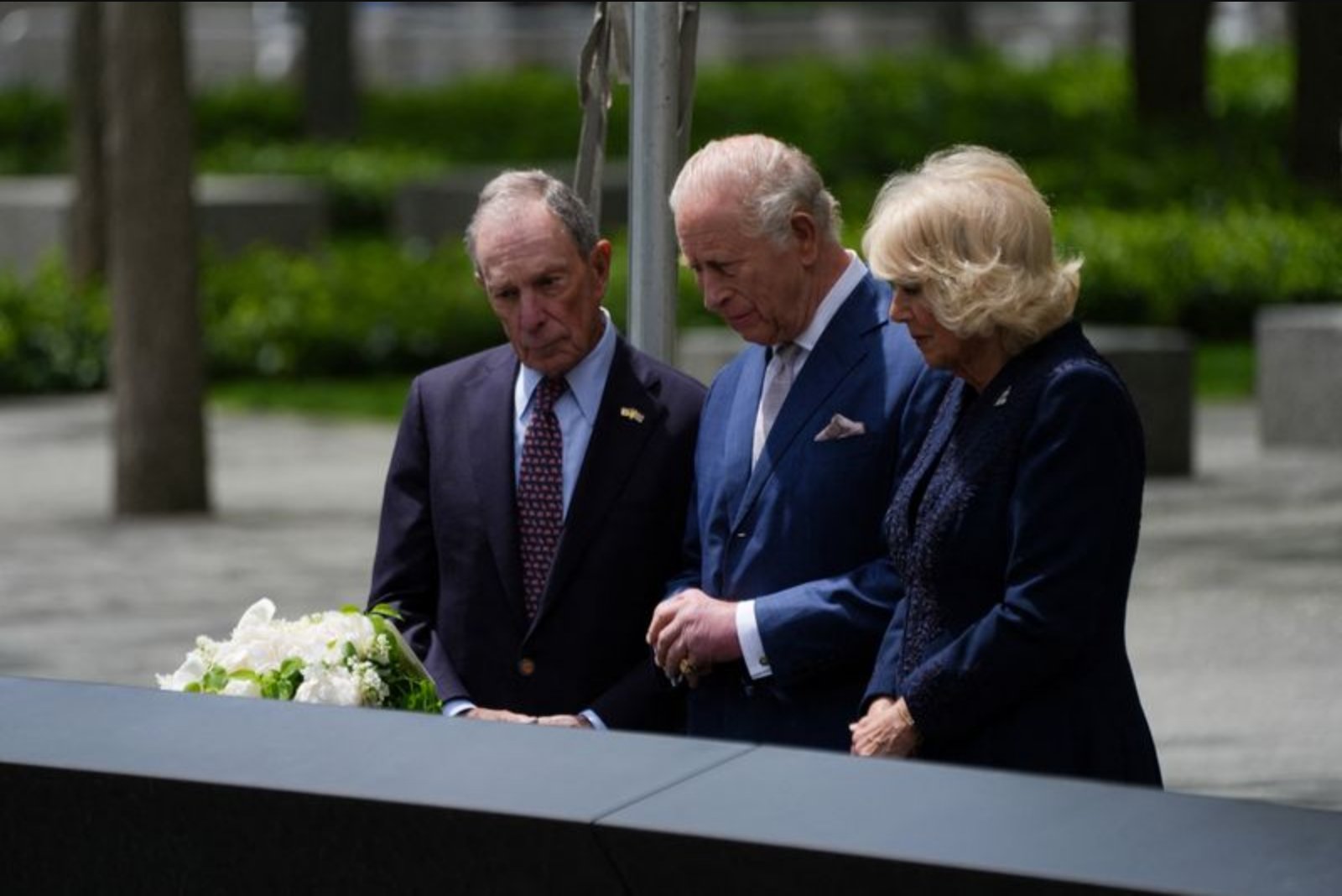 King Charles and Queen Camilla Mark 9/11 Remembrance During New York Stop on U.S. State Visit