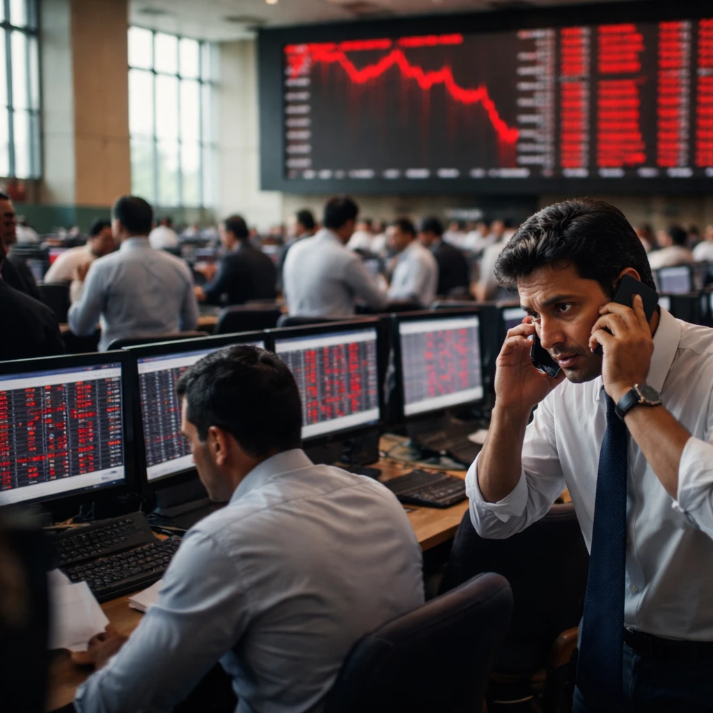 Indian Equities Retreat as Nifty 50 Posts Sharp Drop to Six-Month Low