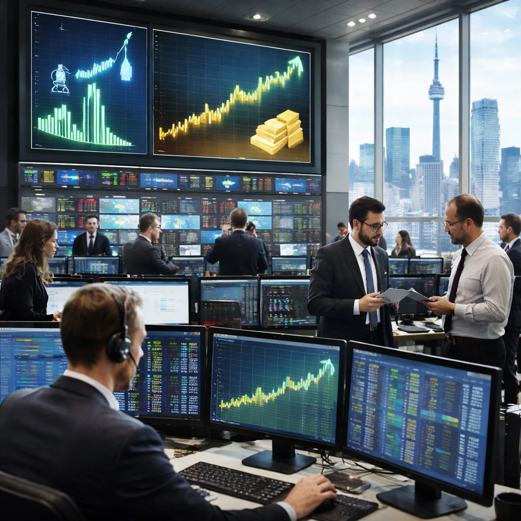 TSX Futures Rise as Energy and Precious Metals Strengthen