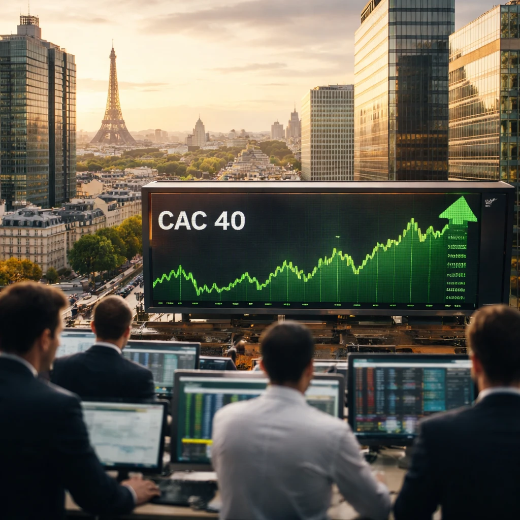 Paris Stocks Finish Higher as Tech and Consumer Names Lead Gains