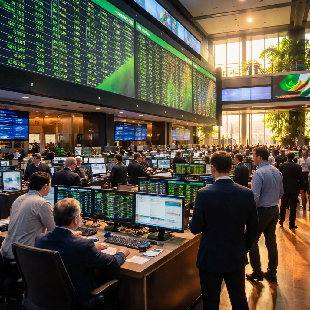 Bovespa Closes at Record High as Financials, Real Estate and Utilities Lead Gains