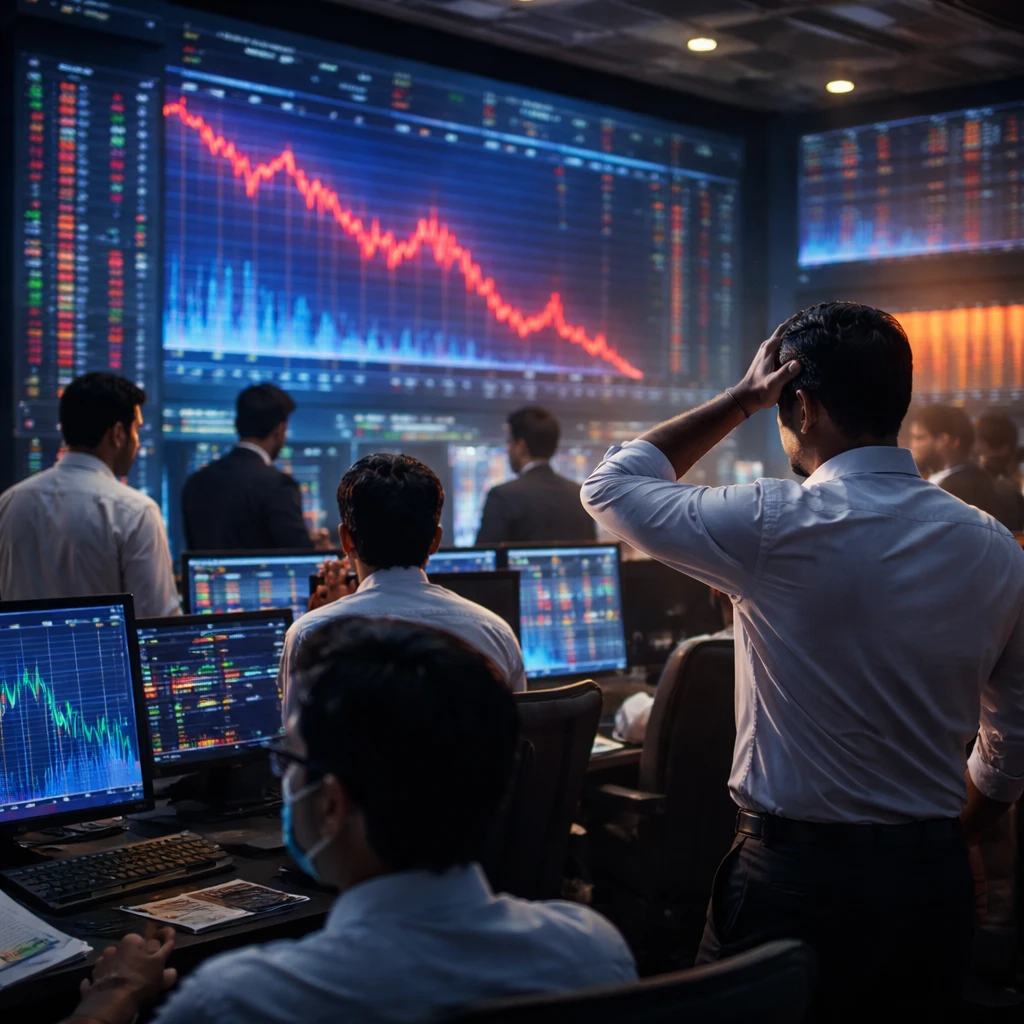 Indian Benchmarks Slip as Capital Goods, Metals and Tech Lead Declines