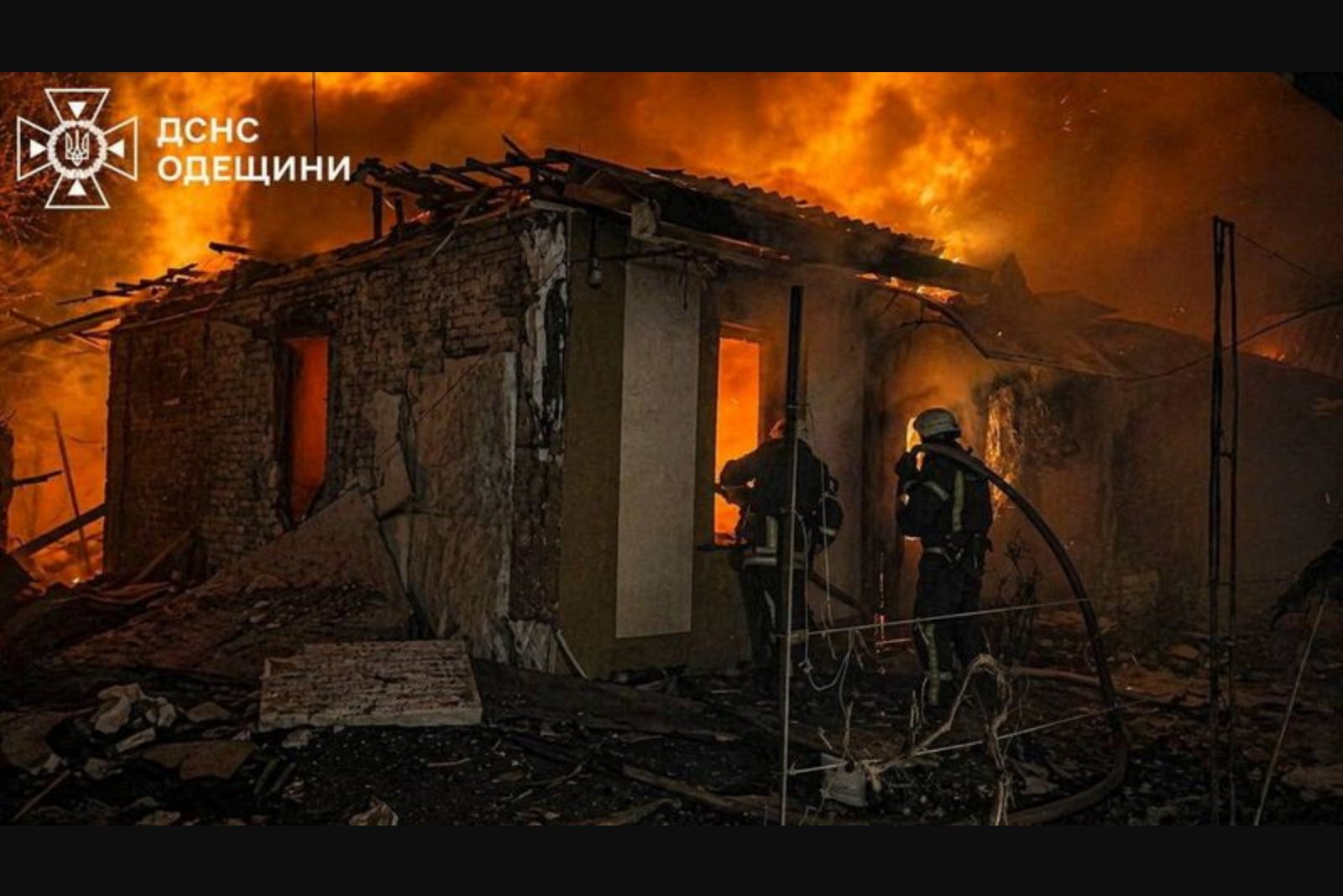 Russian drone strikes hit Odesa overnight, injuring at least 18 and damaging housing