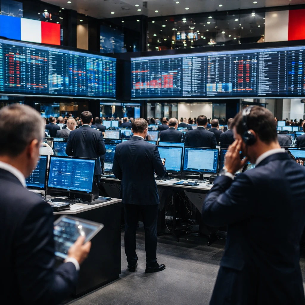 Paris Stocks Slip as CAC 40 Closes Down 0.46%; Basic Materials, Tech, Consumer Goods Weigh