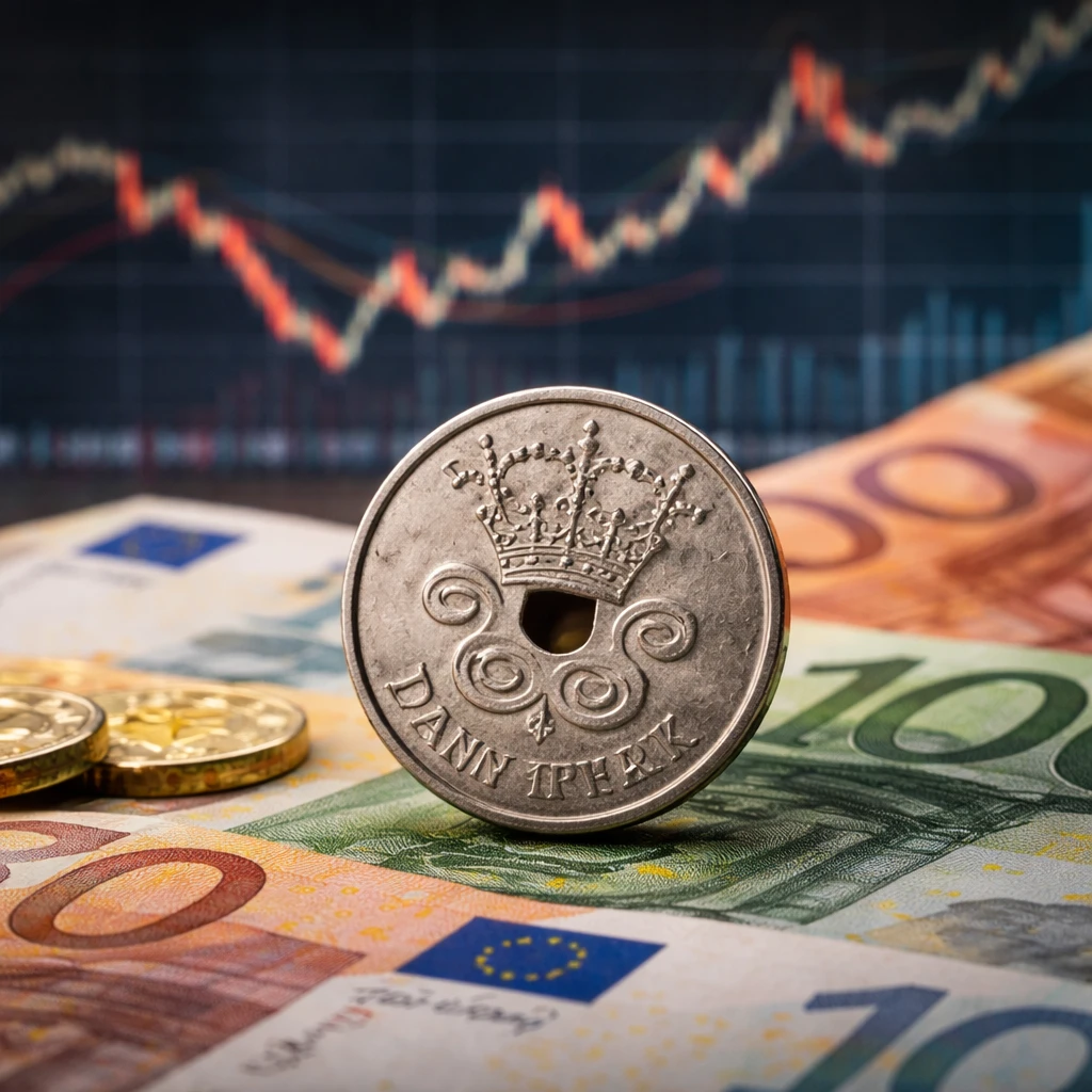 Danish Krone Nears ERM II Limit Amid Geopolitical Pressures, Bank of America Securities Reports