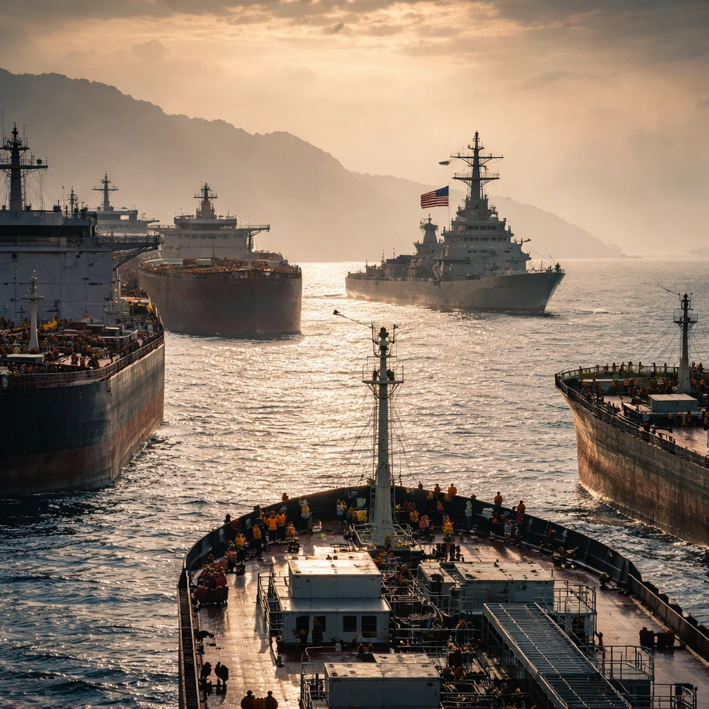 Project Freedom: U.S. to Escort Stranded Vessels Out of Strait of Hormuz
