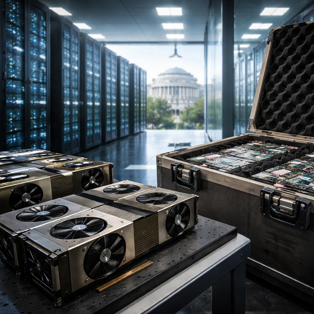 Nvidia Shares Slip After Report on Global AI Accelerator Export Controls