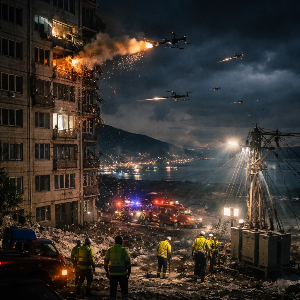 Russia Says Air Defences Shot Down 148 Drones During Three-Hour Wave